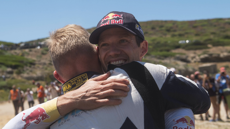 Ogier and Tänak, rally BFFs. Photo credit: Jaanus Ree/Red Bull Content Pool